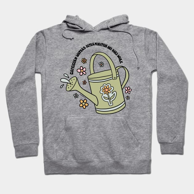 Capricorn Watering Can Hoodie by Doodle by Meg